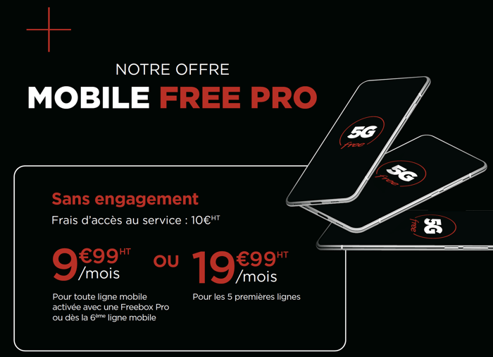 Offre Mobile Free Pro